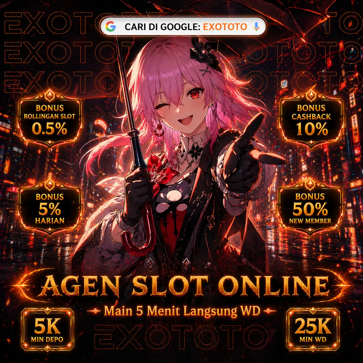EXOTOTO : Rekomendasi Game Slot Tingkat Kemenangan Tinggi